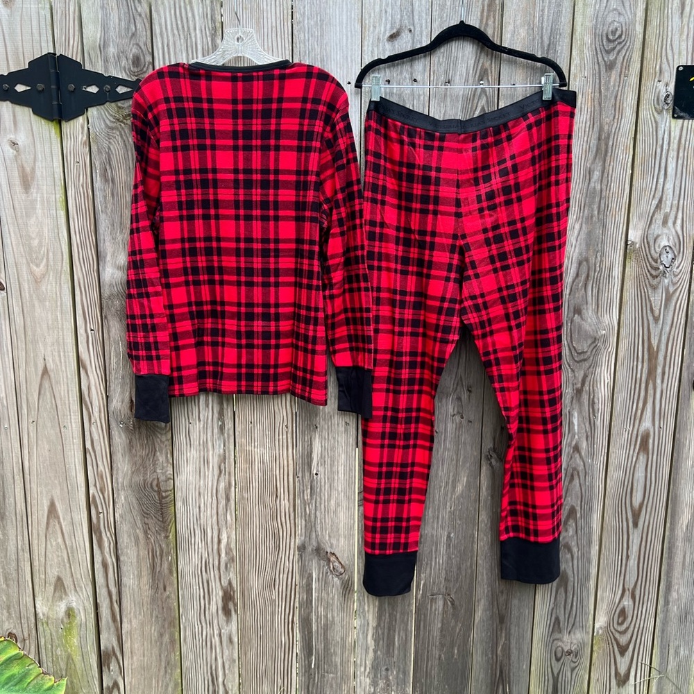 VICTORIA’S SECRET Thermal PJ’s Pajama Set Victoria's Secret Women’s XXL NWT NEW - Picture 15 of 16